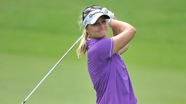 Anna Nordqvist during final round at Honda LPGA Thailand