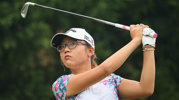 Lydia Ko during the first round of the 2014 ISPS Handa Women’s Australian Open