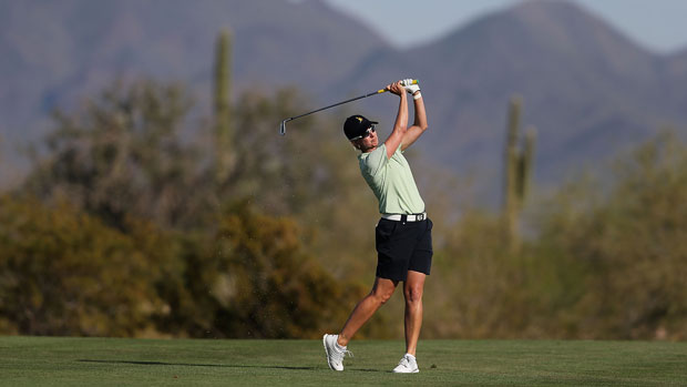 Karrie Webb during the final round of the 2014 JTBC Founders Cup