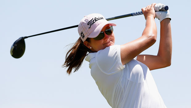 Dori Carter during the second round of the 2014 North Texas LPGA Shootout