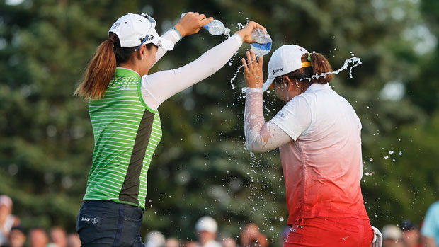Inbee Park after winning the 2013 Wegmans LPGA Championship