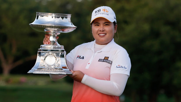 Inbee Park after winning the 2013 Wegmans LPGA Championship