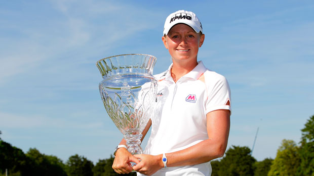 Stacy Lewis during the final round of the 2014 ShopRite LPGA Classic Presented by Acer
