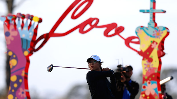 Lydia Ko during the final round of the Swinging Skirts LPGA Classic