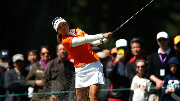 Jenny Shin during the final round of the Swinging Skirts LPGA Classic