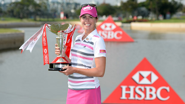 Paula Creamer wins the 2014 HSBC Women's Champions