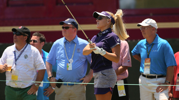 Players preview Pinehurst No. 2 while watching the U.S. Open