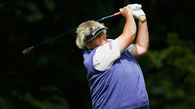 Laura Davies during the first round of the 2014 Wegmans LPGA Championship