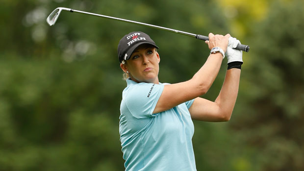 Cristie Kerr during the first round of the 2014 Wegmans LPGA Championship