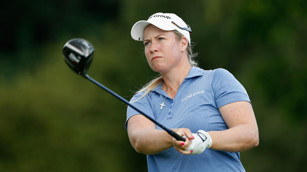 Brittany Lincicome during the second round of the 2014 Wegmans LPGA Championship