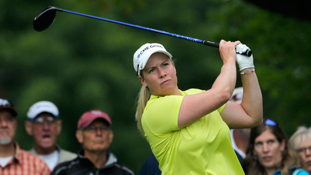 Brittany Lincicome during the third round of the 2014 Wegmans LPGA Championship