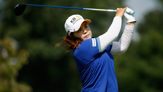 Inbee Park during the final round of the 2014 Wegmans LPGA Championship