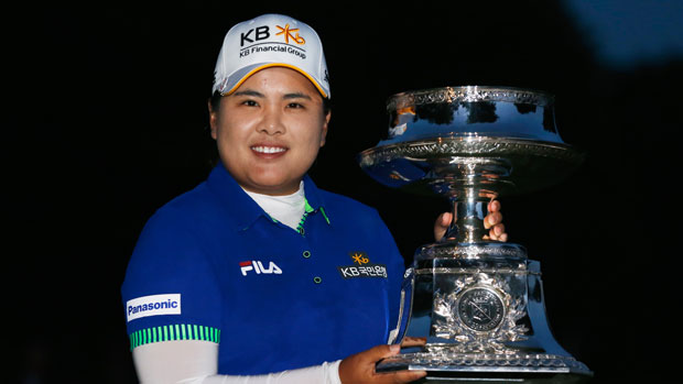 Inbee Park after winning the 2014 Wegmans LPGA Championship