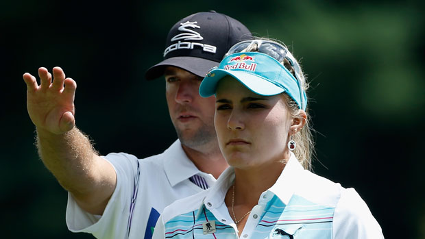 Lexi Thompson during the first round of the 2014 Wegmans LPGA Championship