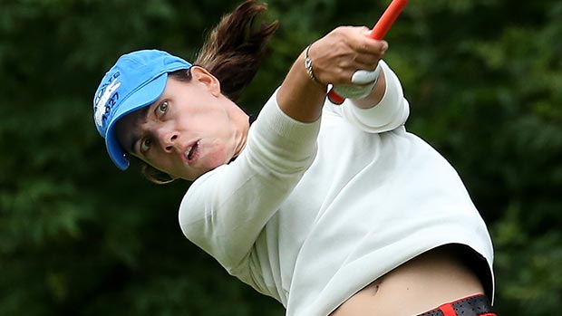Karine Icher during the final round of the 2013 CN Canadian Women's Open