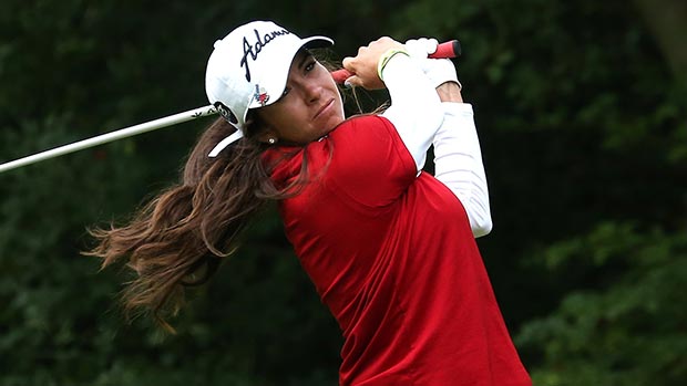 Gerina Piller during the final round of the 2013 CN Canadian Women's Open