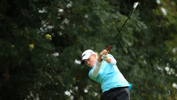 Stacy Lewis during The Evian Championship