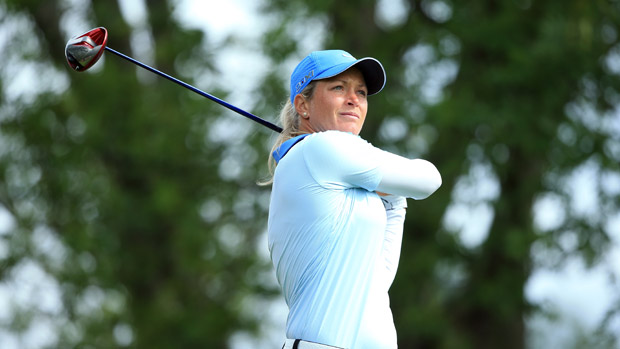 Suzann Pettersen during The Evian Championship