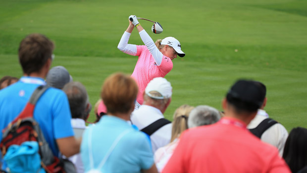 Stacy Lewis during The Evian Championship