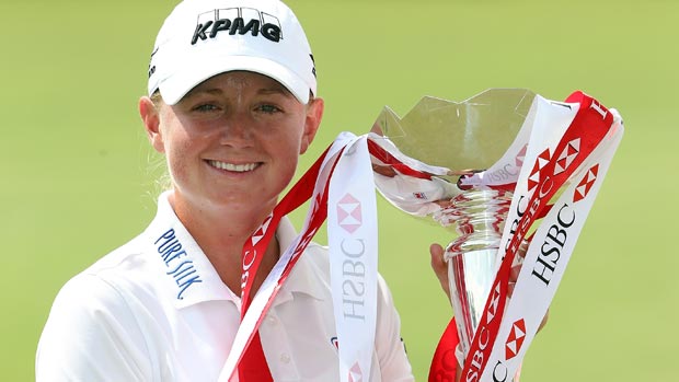 Stacy Lewis during the final round of the HSBC Women's Champions 2013