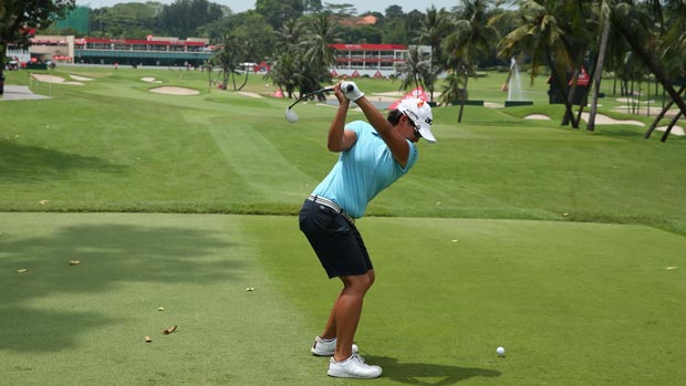 Yani Tseng during the first round of the HSBC Women's Champions 2013