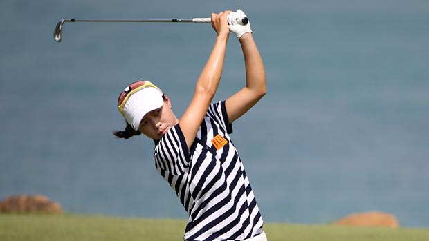 Sun Young Yoo during the first round of the HSBC Women's Champions 2013