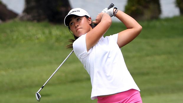 Danielle Kang during the third round of the HSBC Women's Champions 2013