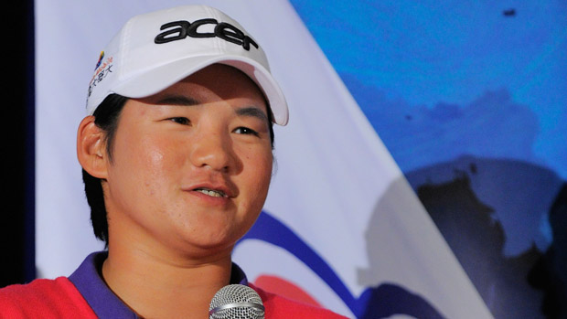 Yani Tseng at the International Crown Announcement