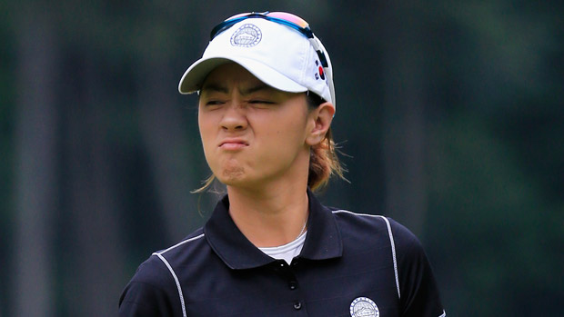 Na Yeon Choi during the first round of the International Crown