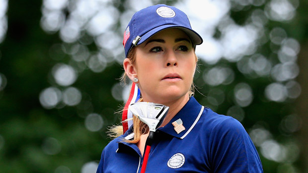 Paula Creamer during the first round of the International Crown