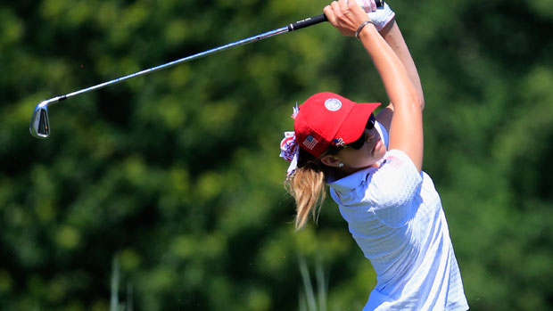 Paula Creamer during Day 2 at the International Crown