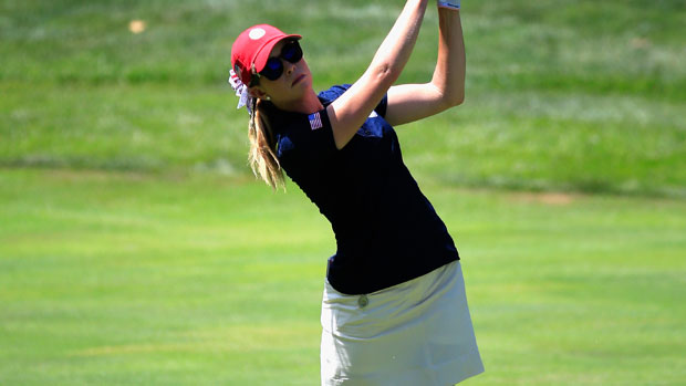 Paula Creamer during Day 3 of the International Crown