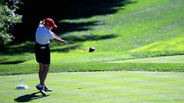 Cristie Kerr during Day 2 at the International Crown