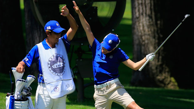 Teresa Lu during Day 3 of the International Crown
