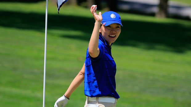 Teresa Lu during Day 3 of the International Crown