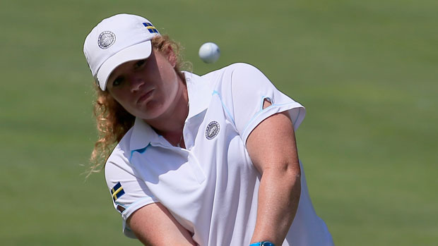 Mikaela Parmlid during Day 3 of the International Crown