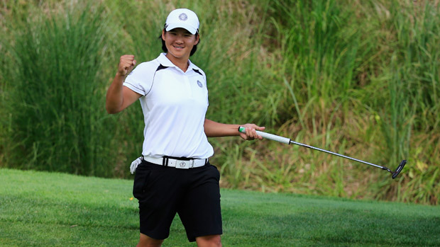 Yani Tseng during the first round of the International Crown