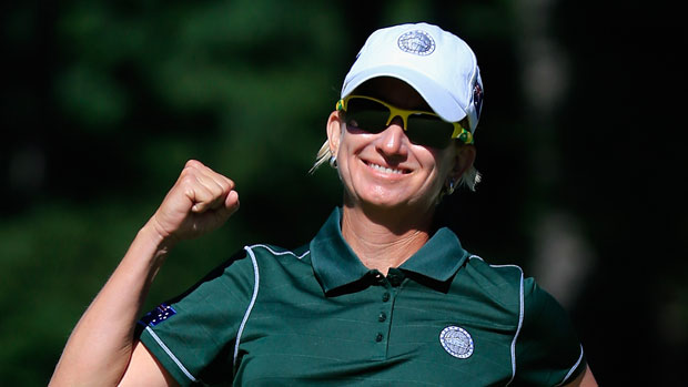Karrie Webb during Day 2 at the International Crown