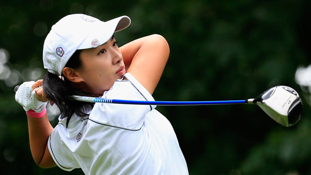 Phoebe Yao during the first round of the International Crown