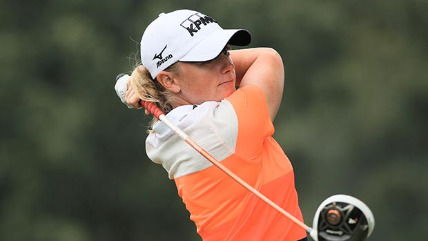 Stacy Lewis during the final round of the Lorena Ochoa Invitational Presented by Banamex