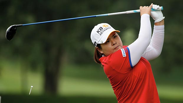 Inbee Park during the final round of the Lorena Ochoa Invitational Presented by Banamex