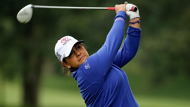 Lizette Salas during the final round of the Lorena Ochoa Invitational Presented by Banamex