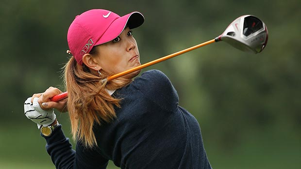 Michelle Wie during the final round of the Lorena Ochoa Invitational Presented by Banamex