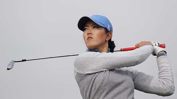 Michelle Wie during the second round of LPGA KEB • HanaBank Championship