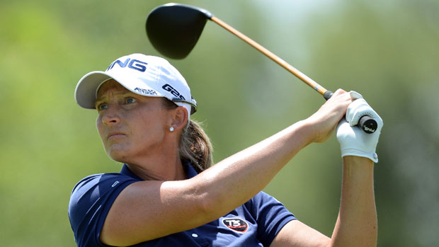 Angela Stanford during the third round of the Manulife Financial LPGA Classic