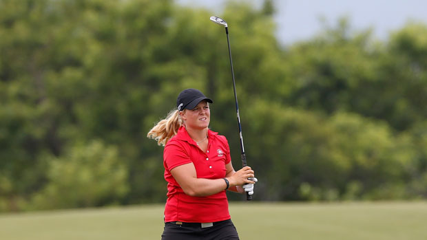 Caroline Hedwall at the 2013 U.S. Women's Open