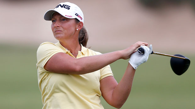 Angela Stanford at the U.S. Women's Open