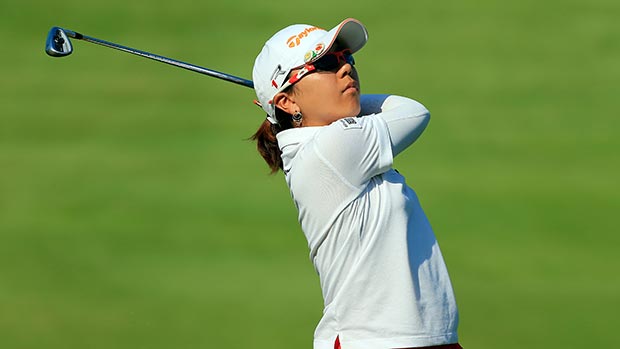 Mika Miyazato during the final round of the Walmart NW Arkansas Championship Presented by P&G