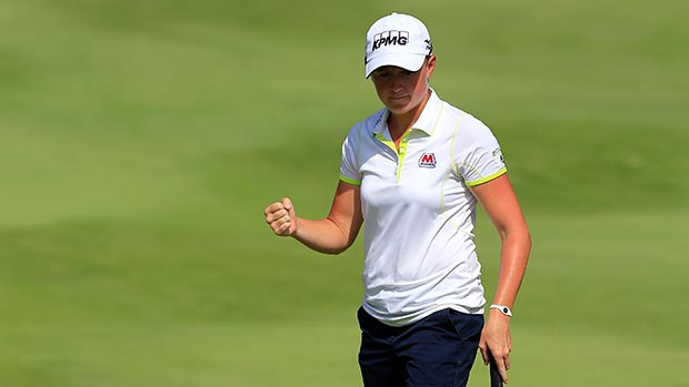 Stacy Lewis during the second round of the Walmart NW Arkansas Championship Presented by P&G