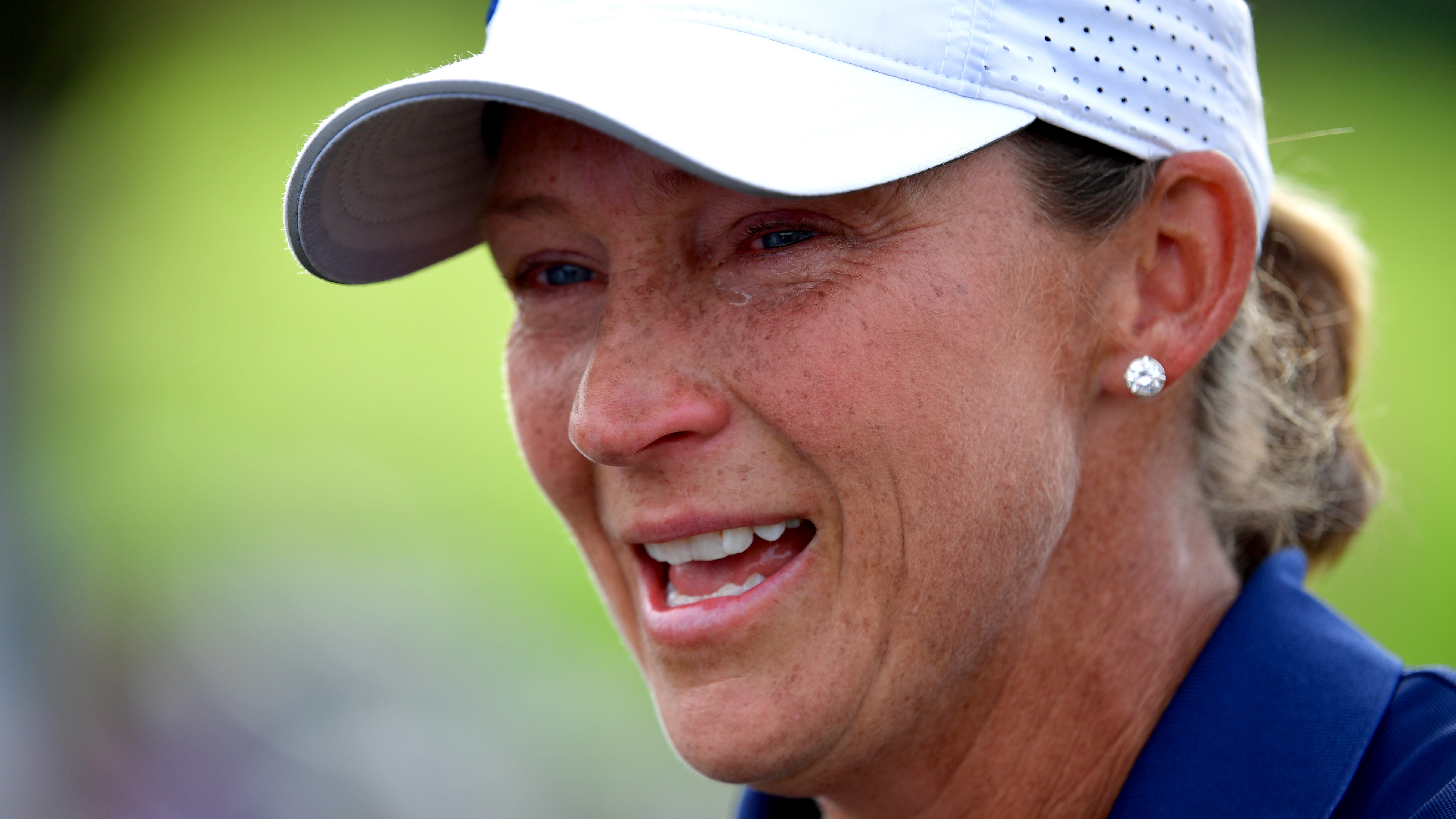Angela Stanford completes marathon run